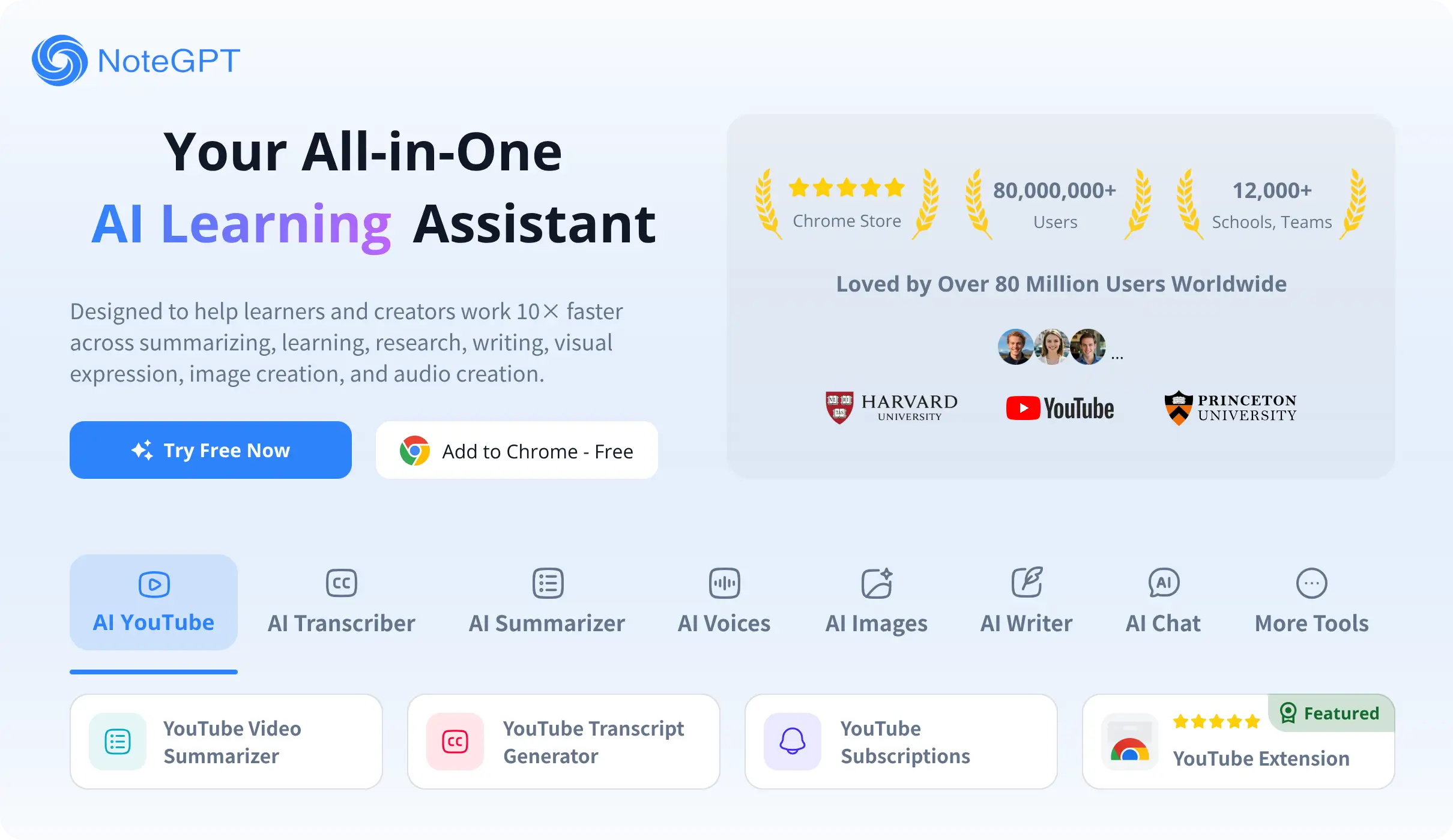 NoteGPT_Your_All-in-One_AI_Learning_Assistant