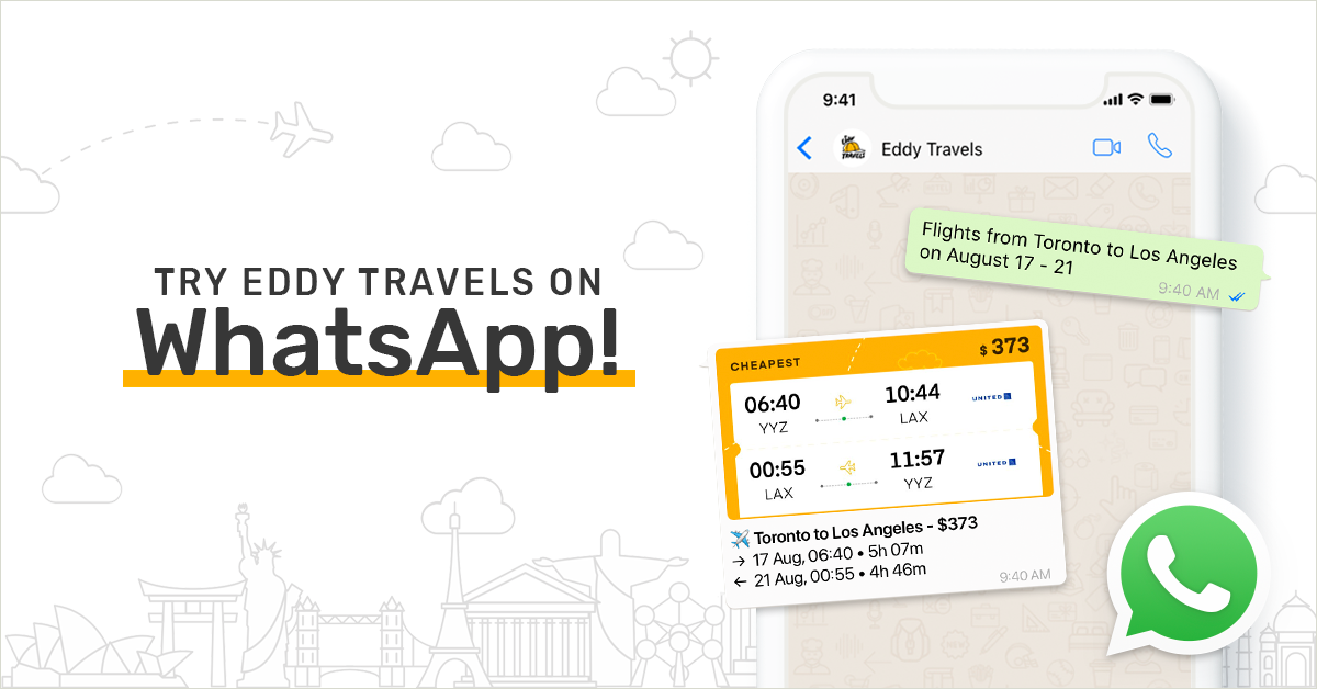 EddyTravelslaunchesAI-poweredtravelassistantonWhatsAppmessagingapplication2